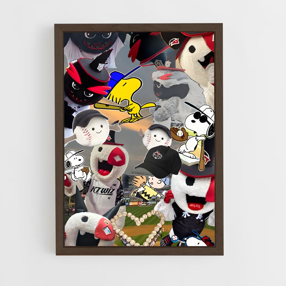 Poster Legends of the Diamond – affiche Baseball (vue 5)